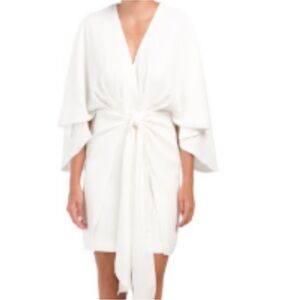 NWT Alexia Admor White Mini Dress with Front Knot